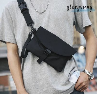 ￼GLORYSUNY Chest Pack Men Casual Running Sling Bag