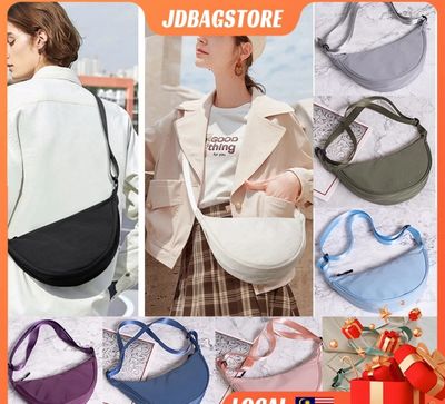 ￼Dumpling Crossbody bag Male Shoulder Sling Bag Ins Fashion Canvas Bag Female Student Shoulder Bag 4pcs
