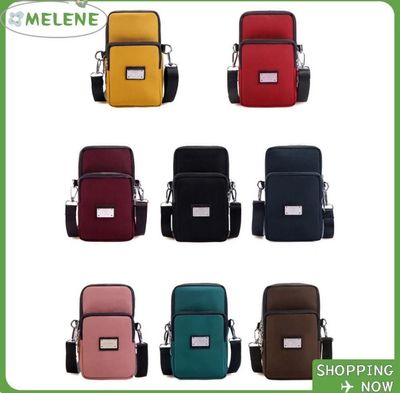 ￼MELENE Crossbody Bags, 8 Colors Nylon Shoulder Backpack, Fashion Multifunction Travel Storage Outdoor Sports