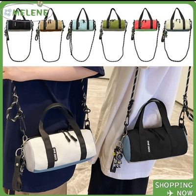 ￼MELENE Messenger Bag, Nylon High-capacity Shoulder Bag, Fashion Convenient Multicolor Light Crossbody Bag Unisex