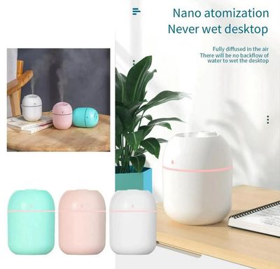 ￼USB Aroma Diffuser Humidifier Sprayer Portable Home Appliance 220ml Electric Humidifier Desktop Home Fragrance Perfumes Perfume 3pcs