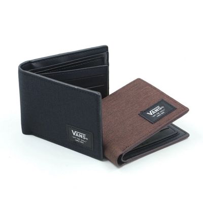 ￼VANS I PORTER Bifold Wallet Dompet Casual Wallet Porter Compact Unisex (Short Wallet 2pcs)