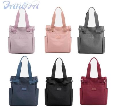 ￼FANGFA Canvas Bag Fashion One shoulder Student Women&#39;s Handbags