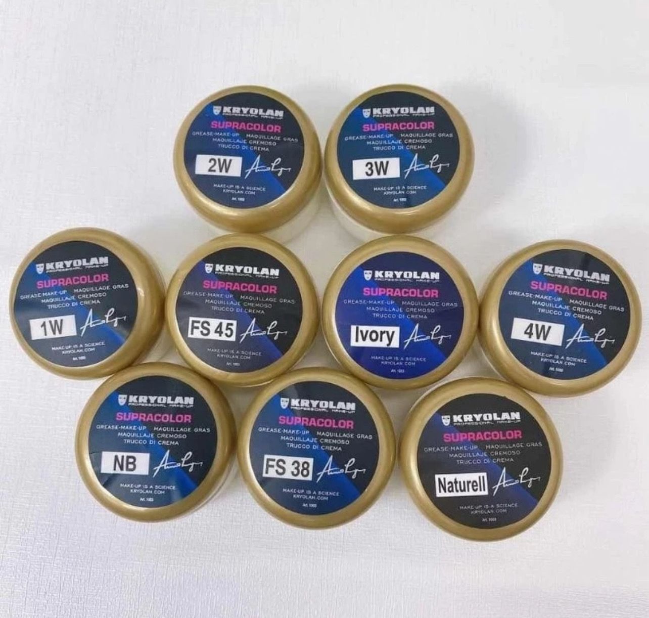 ￼💯 Supra kryolon foundation 💙 5pcs