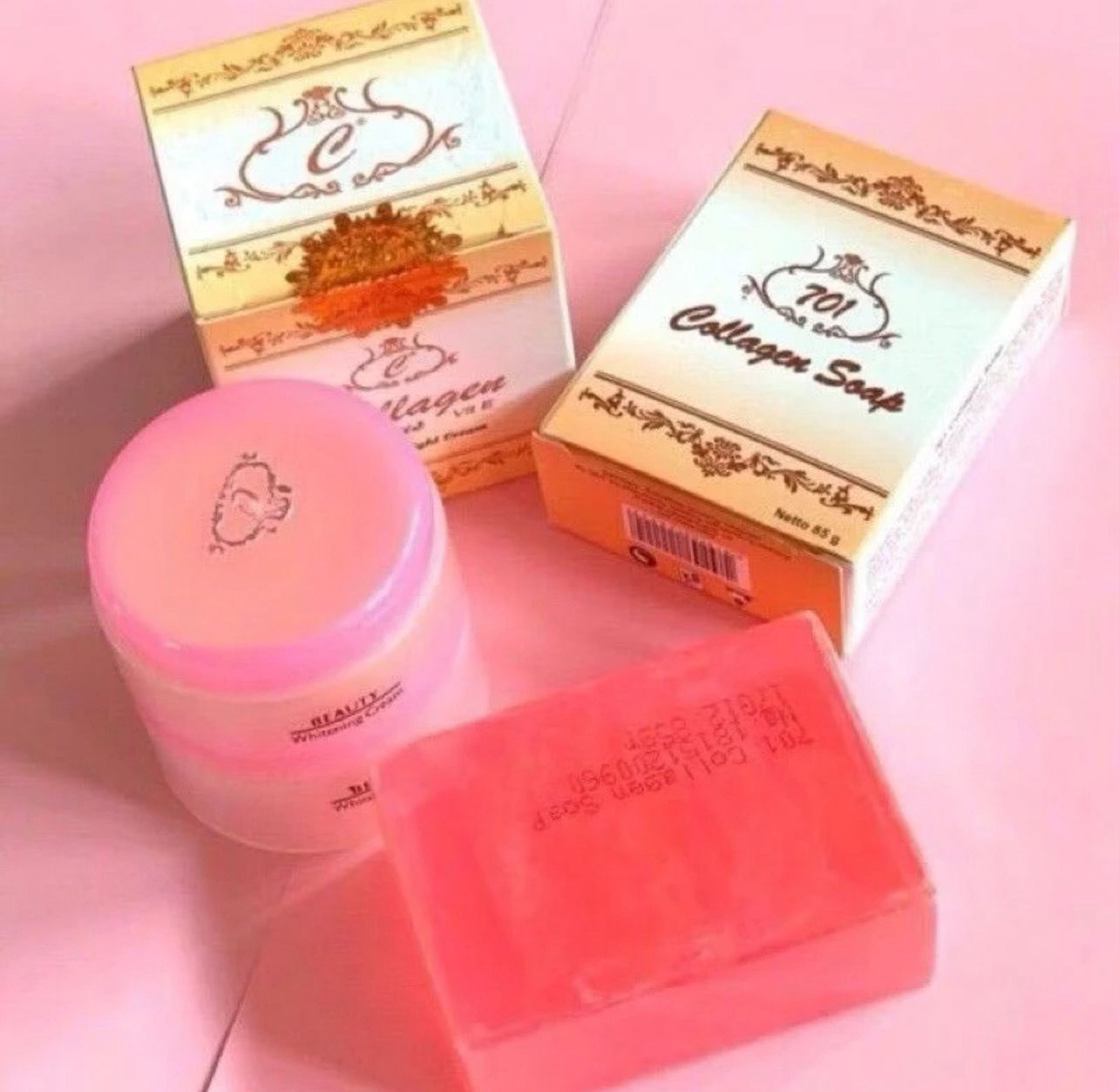 ￼ORIGINAL COLLAGEN SET 2in1 SKIN CARE COLLAGEN 2set