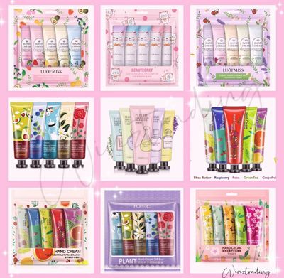 ￼Bioaqua Rorec Losyen Tangan GIFT SETS HandCream Lotion Goodies Kahwin &amp; Birthday Handcream 3set