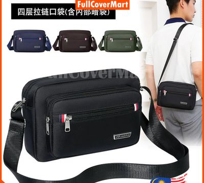 ￼(BAG74) Sport Waist Bag Crossbody Bag Beg Pinggang Lelaki Bags 2pcs