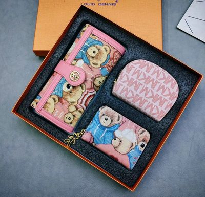 ￼Surprise Gift Box Women Wallet Gift Box Purse Set For Her Mother Birthday Gift Hadiah Wanita Gift023 1set