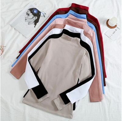 ￼【READY STOCK】 Mid-High Collar Inner Wear Muslimah Inner Wear Baju Inner Kolar Separuh Tinggi半高领内衬上衣 2pcs