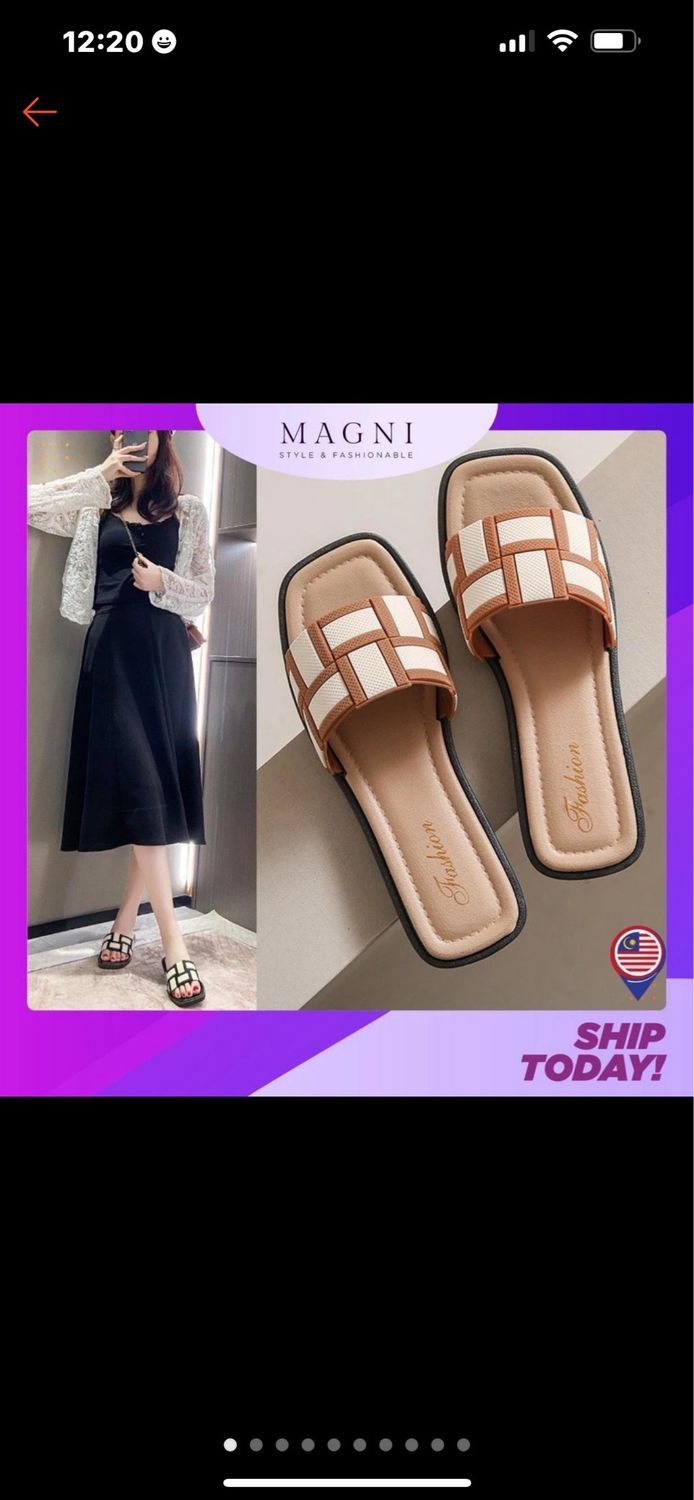 ￼READYSTOCK Magni Sandals Women Kasut Wanita Shoes Perempuan 369