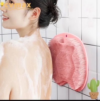 ￼CYMX Back Scrubbing Pads, Silicone Suction Cup Massage Shower Pads, Lazy Non-slip Bath Brush Soft Foot Pads Household 3pcs