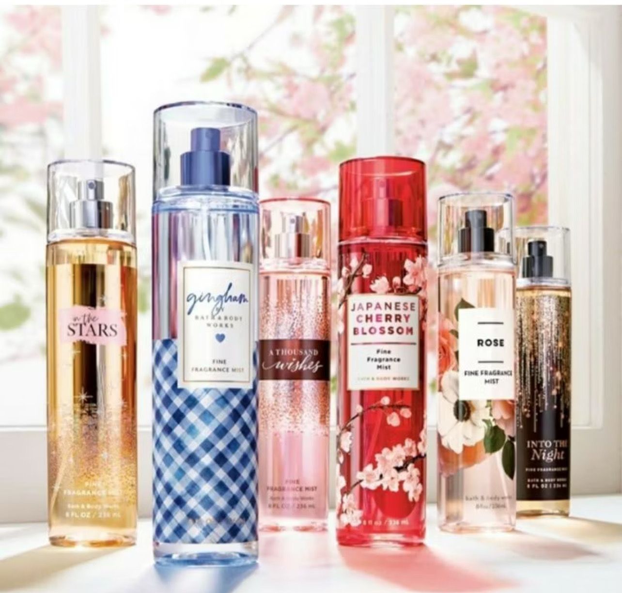 ￼💯[Ori Rejected] BBW Fine Body Mist Fragrance 236ml 2bottle