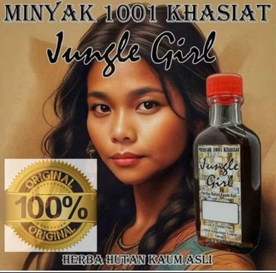 ￼Minyak Herba 1001 Khasiat Jungle Girl (Original💯💯 AGEN SAH BERDAFTAR )