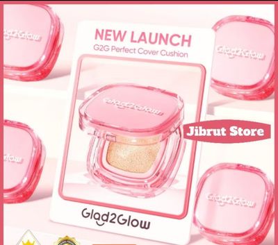 ￼Glad2glow Perfect Cover Cushion Coverage High and Light Texture
