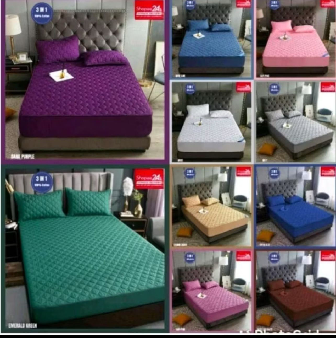 ￼READY STOCK HOT ITEM VIRAALL CADAR HILTON PREMIUM 3IN1 FREE BAG QUEEN SIZE GETAH KILLING