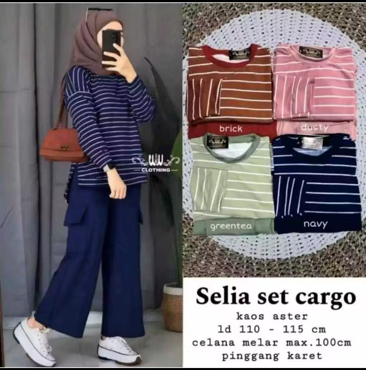 ￼Selia SET CARGO SET JUMBO/CATTON RAYON/LD.105.110.115.120/MLXL.XXL/LATEST TODAY WOMEN&amp;#39;S SET