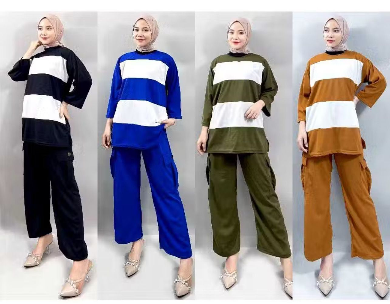 ￼Cargo TROUSERS BLASTER SET/LATEST WOMEN&amp;#39;S SET/LD.105.110.115.120/MLXL.XXL/RAYON CATOON SET/CURRENT SET