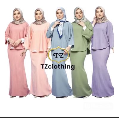 ￼kurung kaftan butterfly baju kurung Alissa moden muslimah fashion  TZclothing