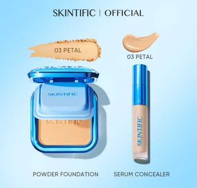 ￼[11.19New Launch] SKINTIFIC Cover Perfect Serum Concealer+TWC powder Set/Matte Cushion Foundation Set/Gold Cushion Set