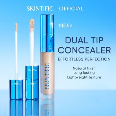 ￼[11.19 Launch] SKINTIFIC Cover Perfect Serum Concealer 5ml foundation full coverage contour make up Flawles Long lasting - New