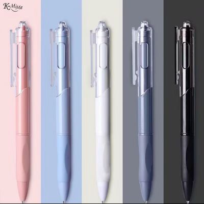 ￼Retractable Gel Pen 0.5mm School Stationery Material 20pcs