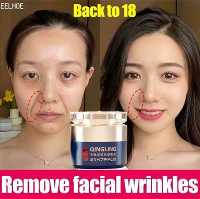 ￼👑Hot selling QingLin Polypeptide Wrinkle Removal Cream Anti-Aging Wrinkle Firming Cream  Facial Moisturizing Treatment Cream Moisturizer Rejuvenating