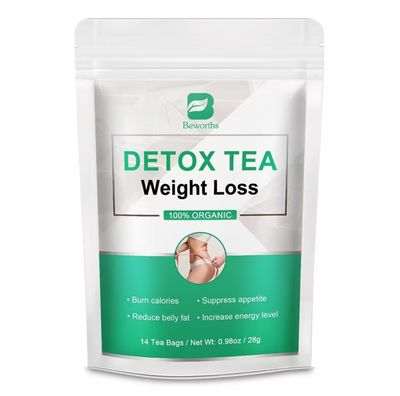 ￼Beworths Detox Tea Natural Slimming Drink Colon Cleanse Burn Fat Bloating Flat Belly Reduce Body Stress (pengunaan 42hari)
