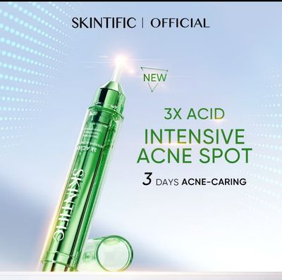 ￼[12.19New Launch] SKINTIFIC 3x Acid Intensive Acne Spot Gel 15ml Acne dark spot treatment With Salicylic Acid