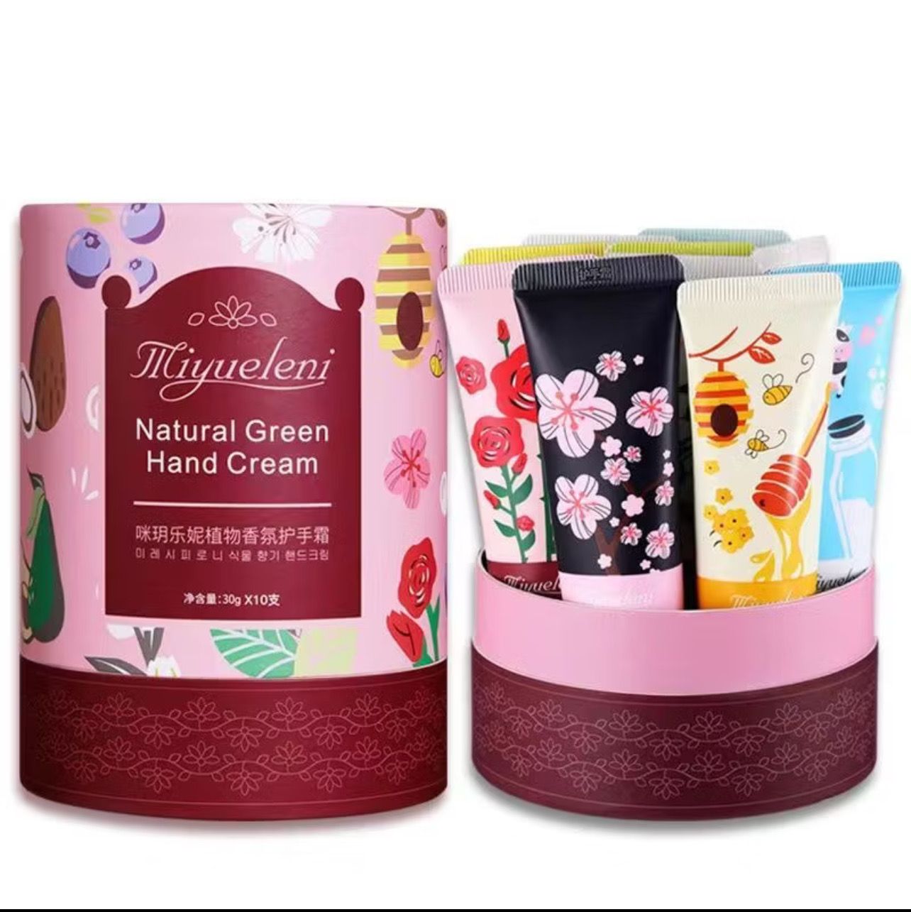￼Korea Pack Gift Set Hand Cream Set Moisturizing Cream Smooth Skin 30gm 100% Authentic Highly Recommend 高级( 护手霜 )💗
