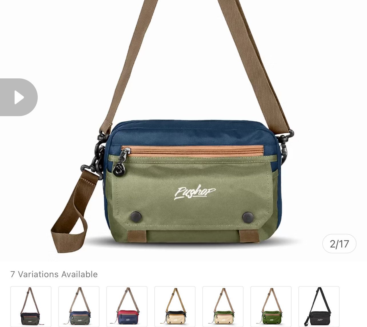 ￼Razo Pushop Casual Slingbag Sling Bag