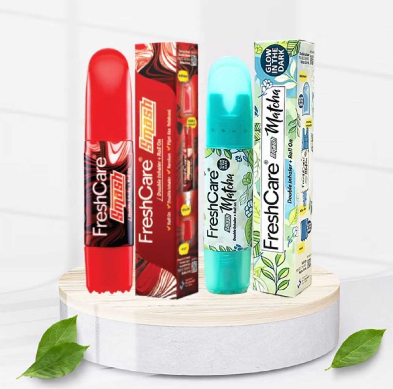 ￼Freshcare Smash Aromatherapy Double Inhaler Fresh Care 3pcs
