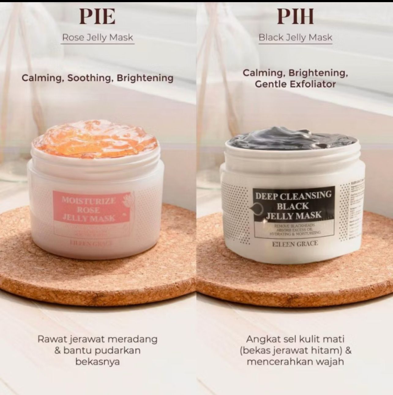 [INWAN INWAN] EILEEN GRACE JELLY MASK MASKER WAJAH MUKA