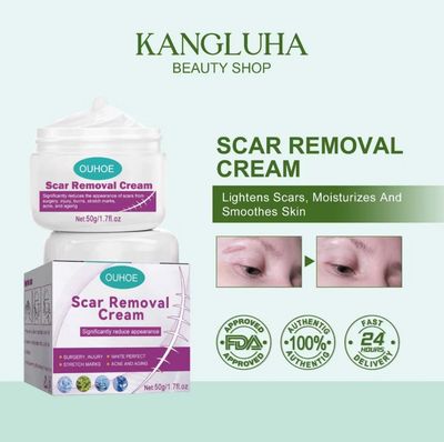 OUHOE Scar Removal Cream 50g Repair Scars Operation Scald Cream Old Scars Acne Scars Treatment 2pcs $10.00