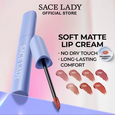 ￼SACE LADY Matte Lip Cream Velvet Lipstick High Pigment Lipmatte Long Lasting Makeup PROMO 2pcs $15.00