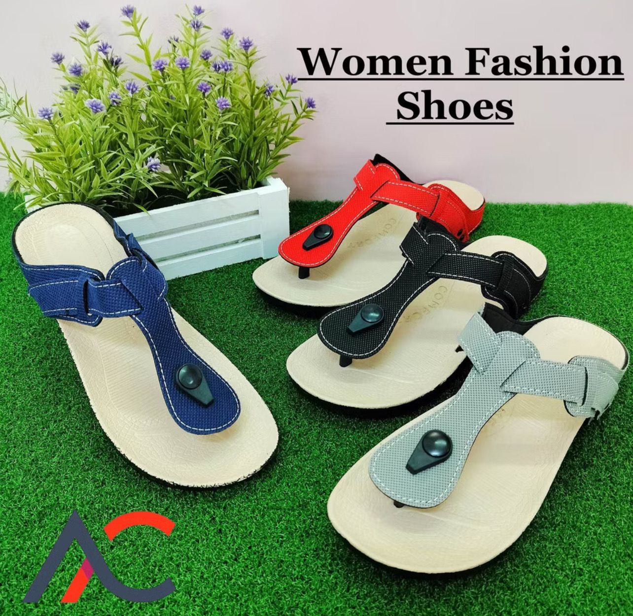 [READY STOCK][A05][Women]Women Fashion Casual Slipper Multi Colour Women Fashion Shoes $10.00