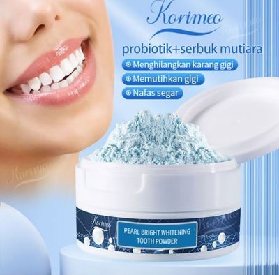 ￼Korimeo 50G Probiotic Care Dental Powder Albumin Oral Powder Dental Powder, dirty, yellow teeth 2bottle $10.00