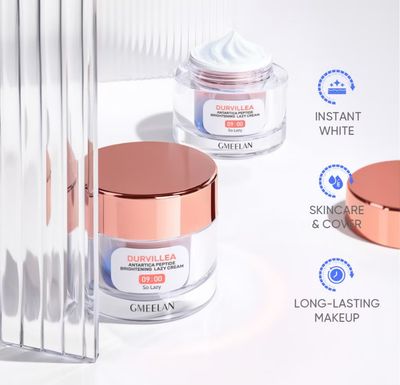 ￼GMEELAN 8X Ceramides Durvillea Lazy Cream Moisturizer Skincare Barrier Repair Facial Whitening Day Cream Night Cream promo 2bottle $27.00