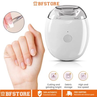 ￼2pcs $10.00-Electric Nail Clipper Fully Automatic Nail Grinder For Baby Baby Kids Adult Nail Care Set Manicure Nail Trimmer Tool
