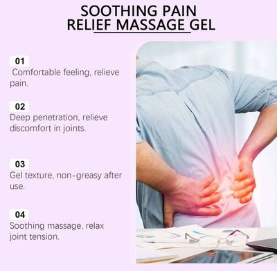 ￼2 bottle $10.00 Joint Relief Cream Soothing Discomfort Gel for Joint Relief Muscle Rub Ointment Bone Care for Back Neck Hands Knee haruamy