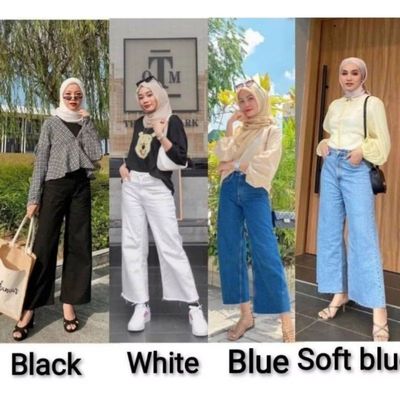$10.00 Palazzo jeans ready stock di Malaysia