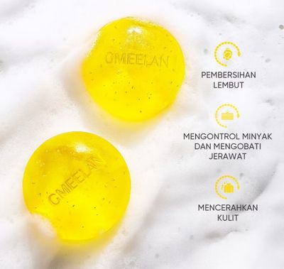 2pcs $10.00 - GMEELAN 24K GOLD Natural Skin Care Whitening Oil Soap 100g Menghidrasi dan menyuburkan kulit yang tahan lama