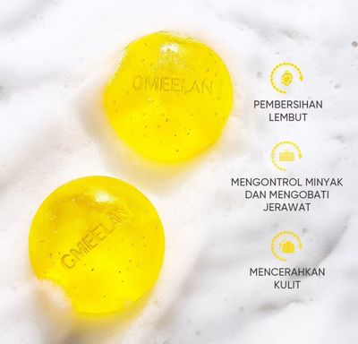 2pcs $10.00 - GMEELAN 24K GOLD Natural Skin Care Whitening Oil Soap 100g Menghidrasi dan menyuburkan kulit yang tahan lama