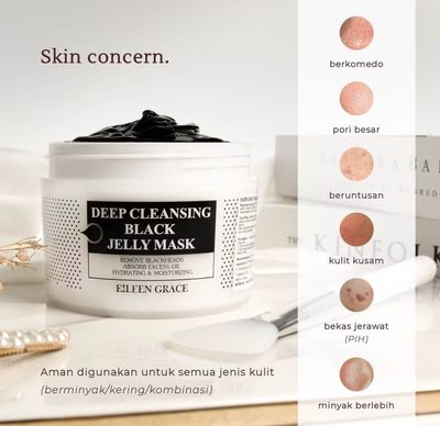 ￼$36.00 (300ml) ❤️ - Original Official Eileen Grace Moisturize Rose Jelly Mask or Deep Cleansing Black JellyMask 35ml or 300ml 妍霓丝玫瑰晶冻 碳深层黑冻膜
