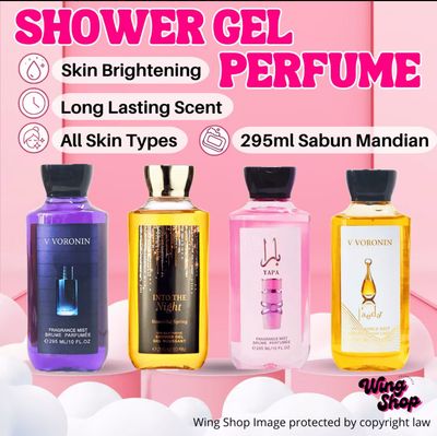 PROMO 2 bottle $10.00 - Beautiful Spring Victoria BBW Shower Gel Moisturising Body Wash Perfume Minyak Wangi Sabun Mandian