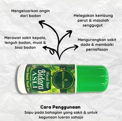 3 bottle $10.00 - MINYAK BIDARA ASLI &amp; LIMAU PURUT 60ML