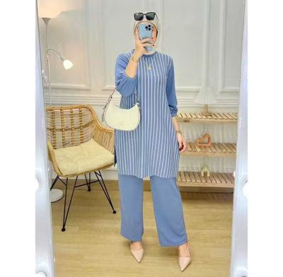 1 set $10.00 - VIONA Women&#39;s Suit One Set Long Tuni Mix Salur Premium Latest Contemporary Model