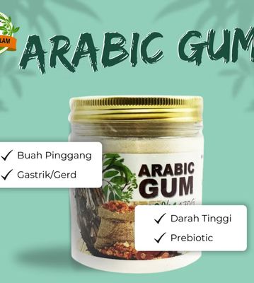 $19.00 - ARABIC GUM CRYSTAL 200 GRAM ASLI DARI SUDAN !!