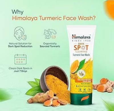 $10.00 - [ NEW STOCK : JAN 2028 ] HIMALAYA Dark Spot Turmeric Face Wash 50ml And 100ml