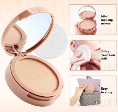 PROMO 2pcs $10.00 ￼PAZIUM Face Powder Long Lasting Oil Control Matte Flawless Setting Powder Makeup Whitening Concealer Powder