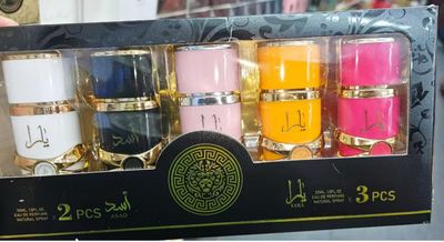 1set $14.00 Yara Collection 5 Piece Set - Yara, Yara Moi, Yara Tous, Asad, Asad Zanzibar - Eau De Parfum Sprays 30ml) By La